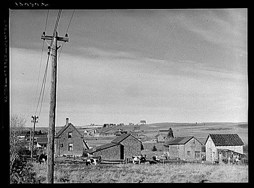 Van buren maine 1940 landscape - buren,